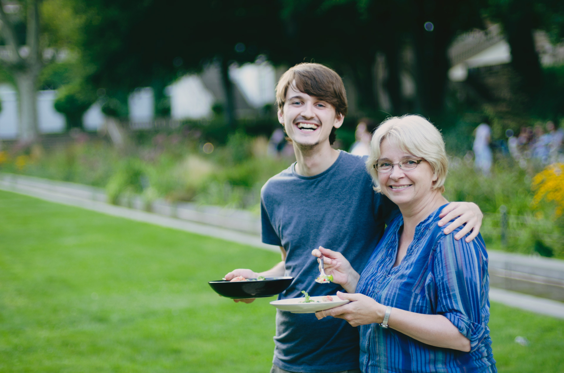 Foodadit family – Alastair and his Mum, Anne Coates