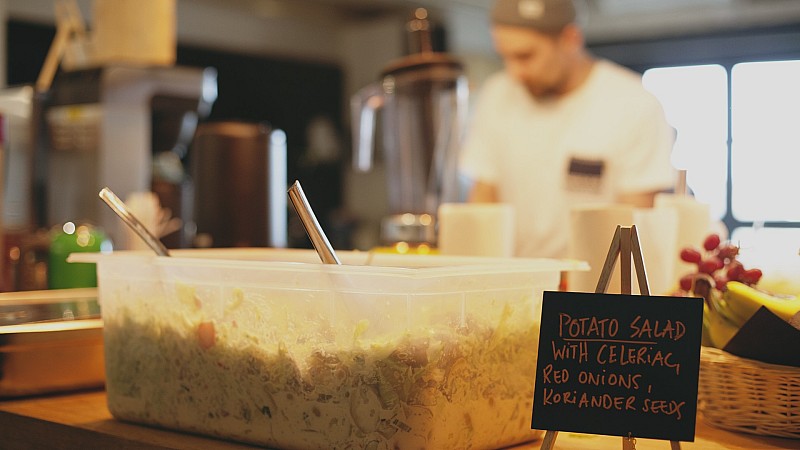 SoundCloud Food Programme Berlin Recipe Potato celeriac salad