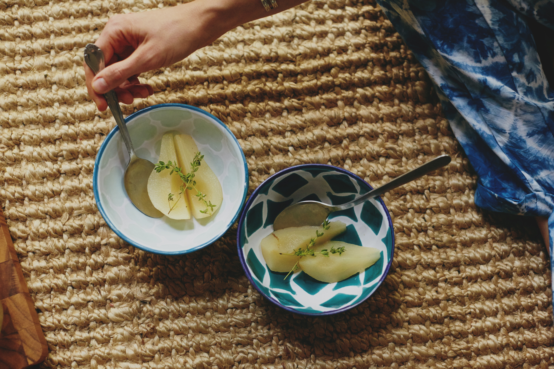 Ashley Neese's Wellness Counsellor Poached Pears Recipe for Foodadit in Los Angeles