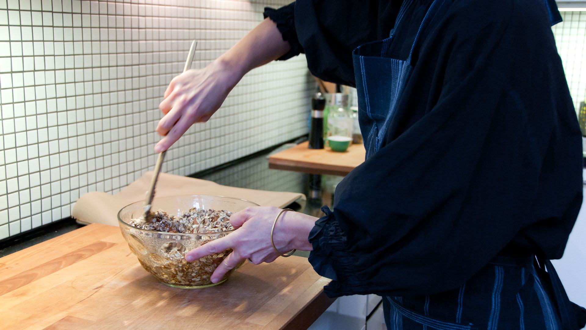 Carlin Greenstein shares her recipe for Manu's Granola with Foodadit